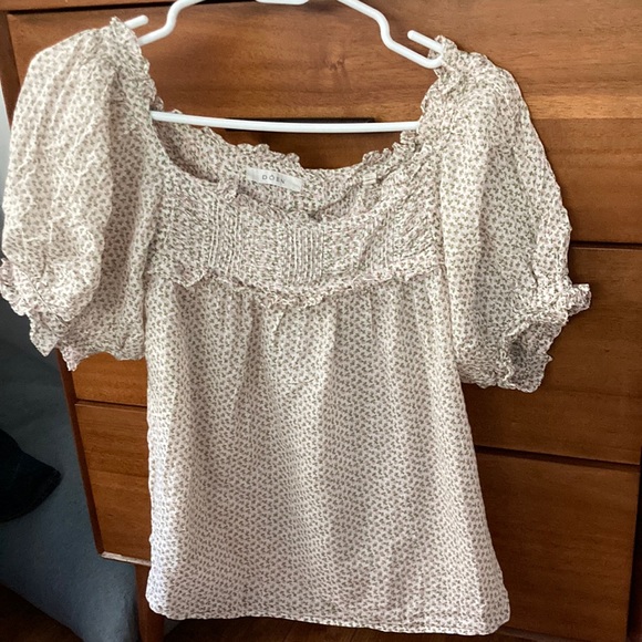 Doen Tops - RESERVED Rare Print - Frances Top